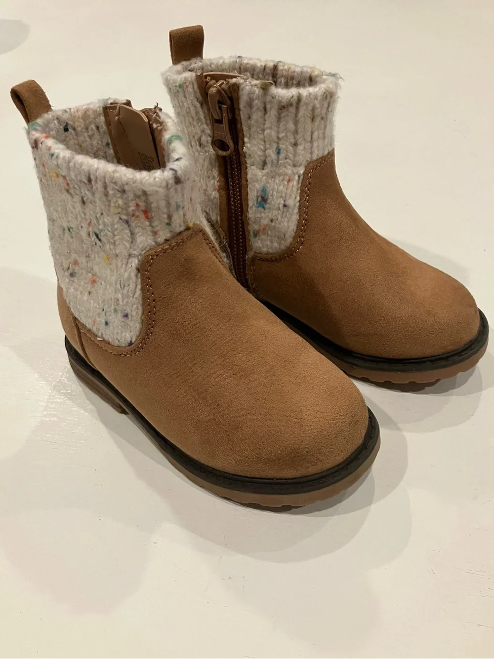 Cat & Jack | Kids Suede Boot with Knit Cuff